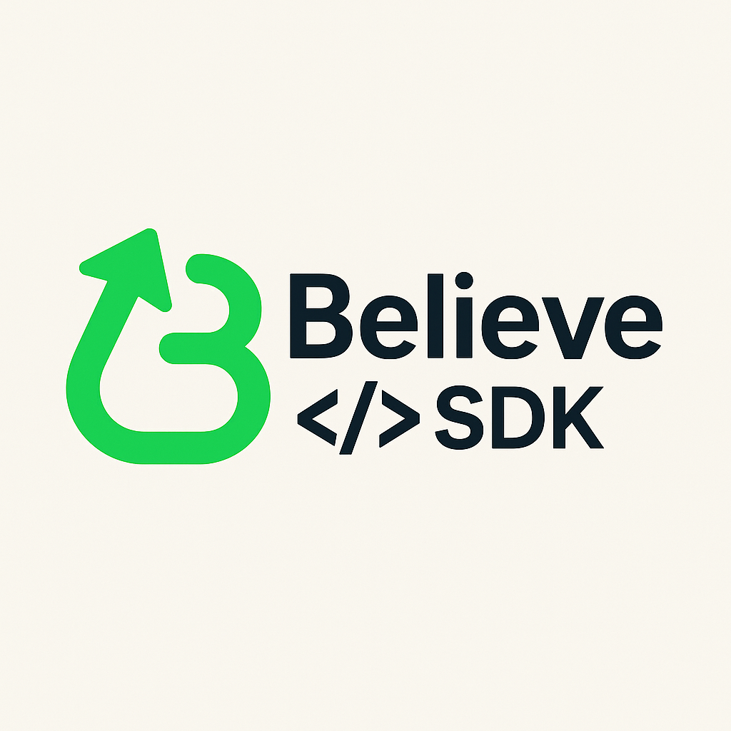 Believe SDK Logo